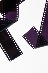 Obraz premium old film strip with film.