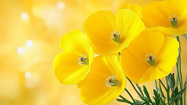 Vibrant Yellow Flowers: A Burst of Sunshine