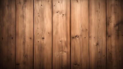 Fototapeta premium Aged rustic wooden planks with warm brown vintage texture