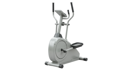 Isolated elliptical trainer
