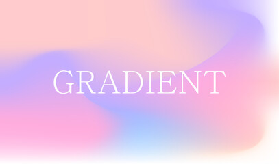 Gradient gradient pastel illustration background