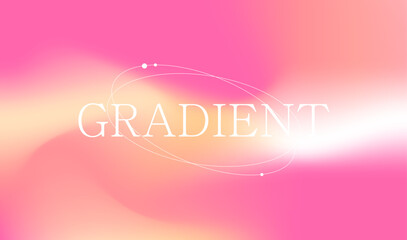 Gradient gradient pastel illustration background