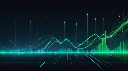 abstract blue background with lines