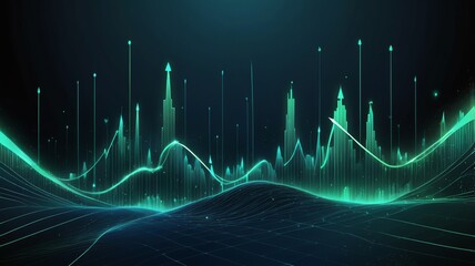 abstract blue background with lines