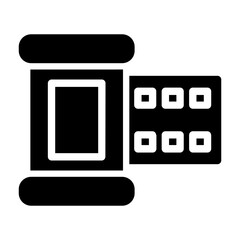 film roll Solid icon