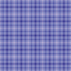 Subtle blue plaid pattern, perfect for textile designs, fashion, or website backgrounds.  Elegant and versatile, this textured image evokes a sense of calm and sophistication.