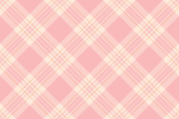Elegant pink and cream plaid pattern.  Perfect for textile design, wallpapers, and branding projects.  This subtle yet stylish design evokes feelings of femininity, warmth, and sophistication.
