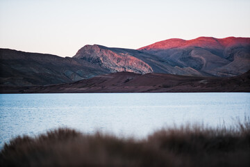 lake in mountains