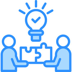 Collaborative Idea Icon
