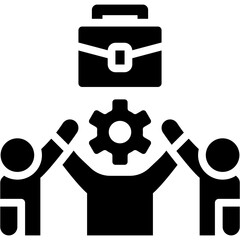 Cooperative Work Icon