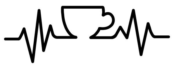 heartbeat create cup symbol