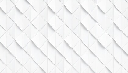 Obraz premium Geometric white triangular pattern seamless texture