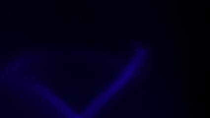 Abstract Blue Glare on Dark Background with Shadows