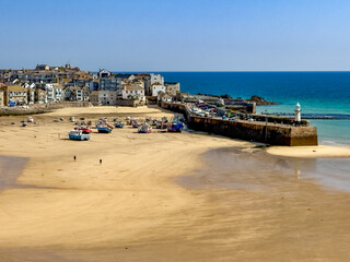 views from around cornwall west england