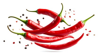 Flying Chili Peppers Spices.
