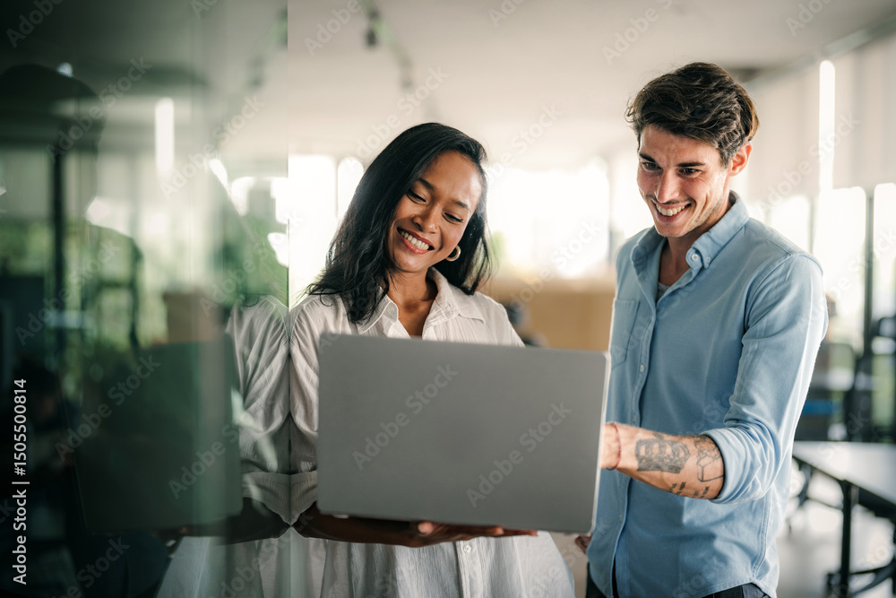 Fototapete ai technology help people to work with generative ai functions by prompting the ai