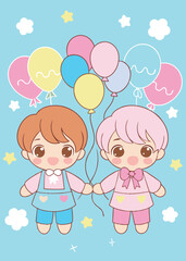 Children's Day vector art illustrations 