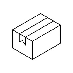 Shipping Box Vector icon