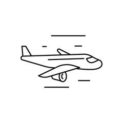 Airplane Vector icon