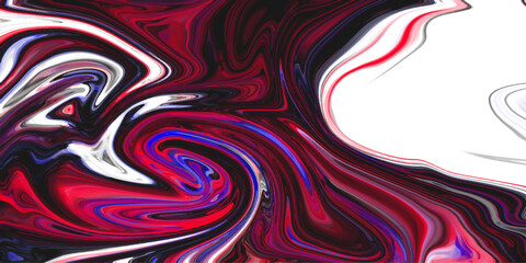 Abstract swirling fluid art in rich red and purple tones with flowing white space and organic lines ideal for creative design projects.