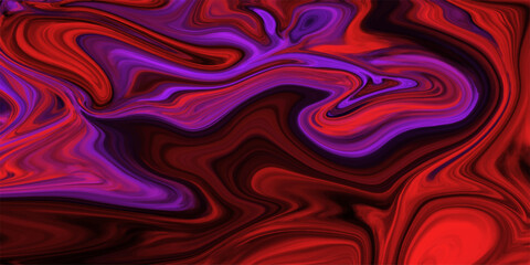 Fototapeta premium Abstract swirling fluid art with vibrant red purple and burgundy tones modern artistic design suitable for creative backgrounds