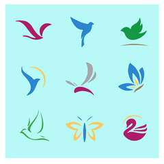 Fototapeta premium Bird Logo 12