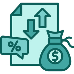 Profit And Loss solid icon