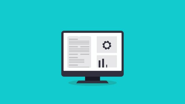 animation Software platform update, Saas management and app development, coding programming technology