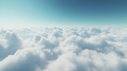 Fototapeta premium blue sky background with white clouds