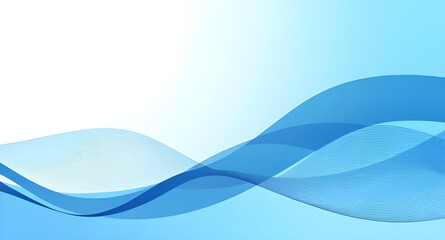 Fototapeta premium Abstract blue wave background, Blue wave design, Blue swirl background, Abstract ocean wave, Curved blue lines, Flowing blue background, Wave texture, Water wave background, Blue ripple background, Fl
