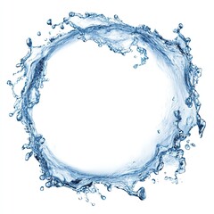 Circular water splash frame (1)