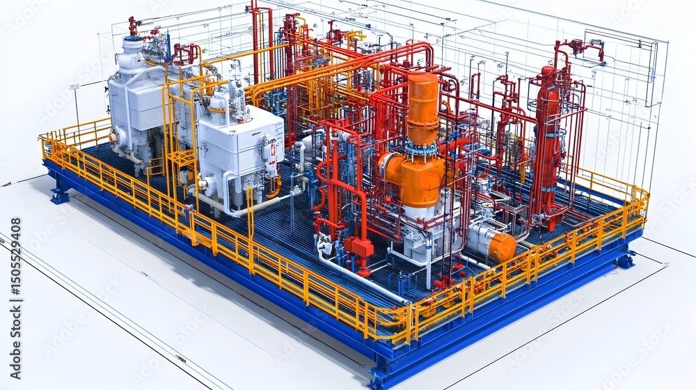 Poster temperature and pressure management in multi-scale pipelines