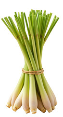 Fresh Lemongrass Bundle Isolated on Transparent Background Photo