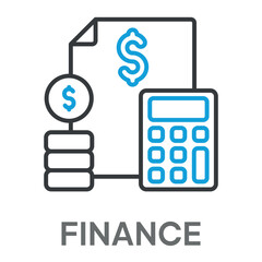 finance concept simple design icons, simple style design inspiration for any interface and purpose suitable for symbols and more	