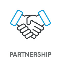 partnership concept simple design icons, simple style design inspiration for any interface and purpose suitable for symbols and more	