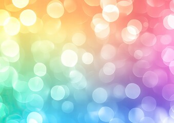 Fototapeta premium Colorful bokeh background with soft, diffused light.