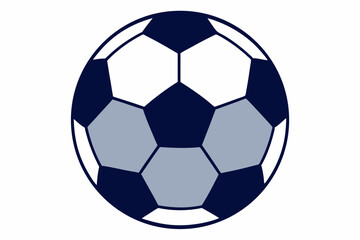 soccer ball isolated on white