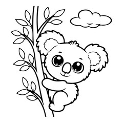 Adorable Cute Animal Coloring Pages, Sweet Kawaii Critters, Fun and Relaxing Designs for Kids and Adults, Printable PDF, Charming Forest and Farm Animals