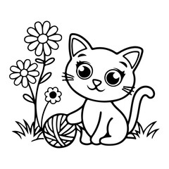Adorable Cute Animal Coloring Pages, Sweet Kawaii Critters, Fun and Relaxing Designs for Kids and Adults, Printable PDF, Charming Forest and Farm Animals