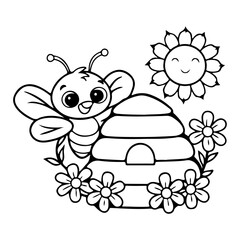 Adorable Cute Animal Coloring Pages, Sweet Kawaii Critters, Fun and Relaxing Designs for Kids and Adults, Printable PDF, Charming Forest and Farm Animals