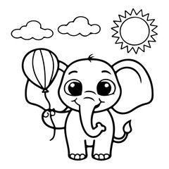 Adorable Cute Animal Coloring Pages, Sweet Kawaii Critters, Fun and Relaxing Designs for Kids and Adults, Printable PDF, Charming Forest and Farm Animals