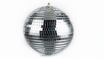 Fototapeta premium disco ball isolated on white background