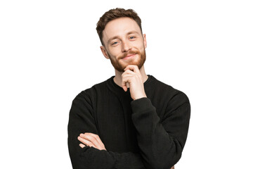 Artistic Visionary Ready to Lead isolated on Transparent Background PNG