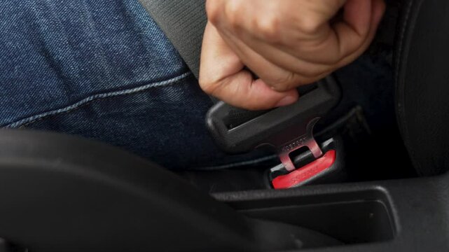 Fasten your seatbelt before driving to prevent accidents.