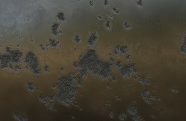 Brushed Iron Texture Background with Rustic Patina

