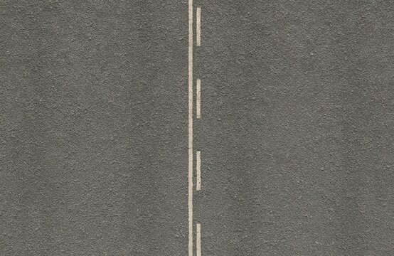Urban road pavement texture, realistic 6K asphalt

