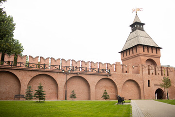 Fototapeta premium Tula, Russia - May 25, 2025: The Tula Kremlin is the main attraction of the city.