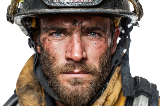 Public Safety Professional isolated on Transparent Background PNG