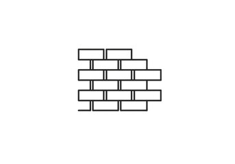 Glitch Brick Wall Abstract Background Texture Pattern Noise Effect