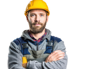 Traditional Carpenter Isolated on Transparent Background PNG